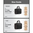 thumbnail image 4 of Neceser de viaje HOTOR impermeable con gancho para mujer y hombre, 4 of 6