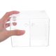 thumbnail image 5 of unbranded Caja Plástica Transparente Para Organizar Tarjetas De Oficina Y Compacto Duradero, 5 of 6