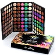 thumbnail image 1 of Paleta de sombras de ojos HUOGUO Set de 40 colores mate Shimmer, 1 of 5