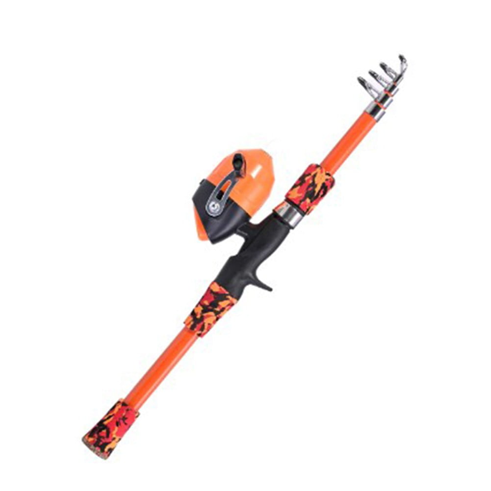 1.65M Kids Fishing Rod Set Telescoping Fishing Rod Reel Rod & Reel Combos