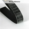 thumbnail image 3 of Weather Stripping Door Seal Strip, Strong Adhesive, Weatherproof, Reduce Noise, Gap Filler, Foam Insulation Tape for Doors and Windows (1/2 in x 1/8 in x 32 Ft), 3 of 8