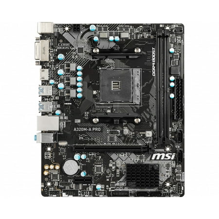 MSI A320M-A PRO Desktop Motherboard