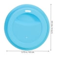 thumbnail image 2 of 6pcs Silicone Cups Covers Dustproof Universal Cup Lids Silicone Cup Lids, 2 of 9