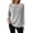 # Lightgrey, variant on Long Sleeve Shirts for Women Fall Tops Lightweight Clothing Trendy Winter Clothes Tunic Crew Neck,L,# Lightgrey