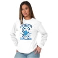 thumbnail image 4 of Vintage Smurf University Graduate Long Sleeve TShirt Men Women Brisco Brands X, 4 of 6