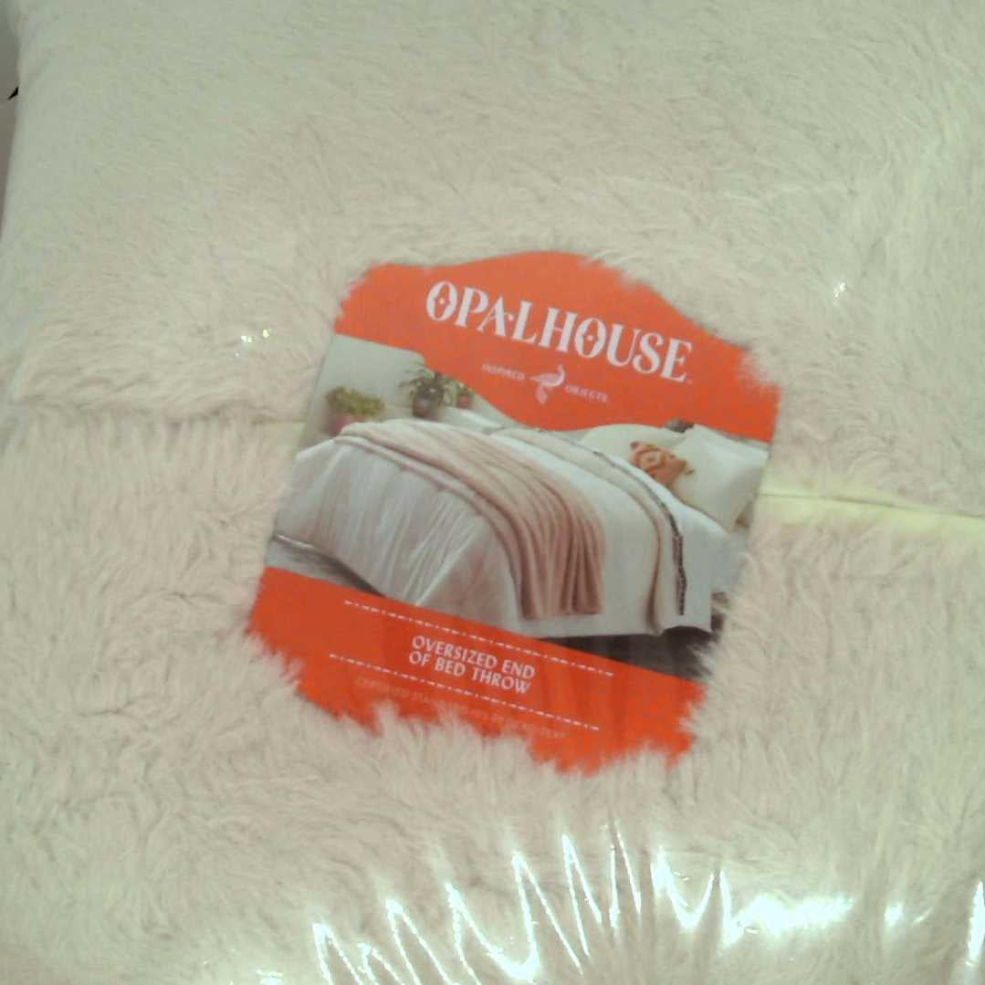 opalhouse oversized end of bed throw