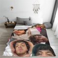 thumbnail image 6 of Flannel Blanket Jacks Music Harlow Nap Blanket Air Conditioning Blankets Couch Bed Office Blankets Soft and Cozy 80"X60", 6 of 6