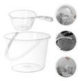 thumbnail image 4 of 1 Set Rectangular Plastic Bucket with Scoop for Bathroom Use, 4 of 8