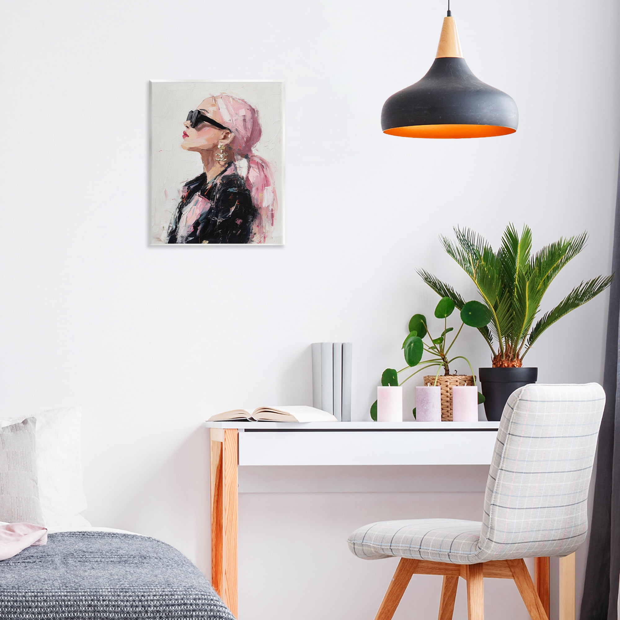 Stupell Industries Pink Daydream Impression Wall Plaque Art, design by Svetlana Aleynikova
