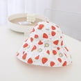 thumbnail image 2 of ZRBYWB Kids Adjustable Chin Strap Sun Hats Summer Spring Cute Cartoon Outdoor Beach Bucket Cap Baby Hat, 2 of 4