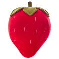 thumbnail image 1 of Almohada de peluche de fresa roja, juguete de fruta suave de 40 cm, lindo muñeco de peluche de fresa para niños y decoración del hogar., 1 of 7