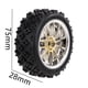 thumbnail image 2 of 4pcs 12mm Hex Hub Goma Llantas Llantas Neumáticos para 1/10 Axial Redcat RC Off-Road Car Tmvgtek libre de BPA, 2 of 9