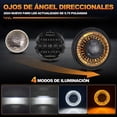 thumbnail image 3 of Applies to 5.75 Inch Round Headlight Magnifier 30000lm Hi/lo Beam Jeep/Motorcycle, 3 of 6