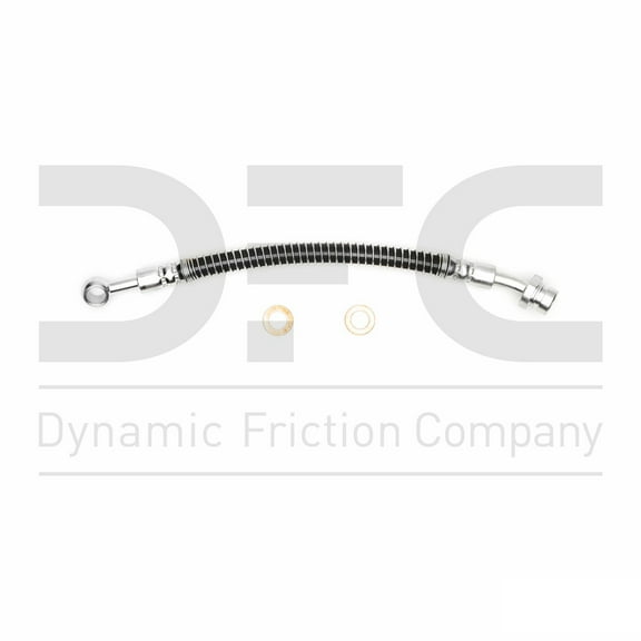 Rear Left Dynamic Friction Company Brake Line Hose 350-21066 For 2007-2009 Kia Sorento