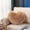 Khaki, variant on Heart Pillow,Valentines Day Pillows,Fur Heart Decorative Pillows,Heart Shaped Throw Pillow for Bed,Soft Fluffy Decorative Cushion for Chair Sofa Living Room,Plush Pillow Home Decor(White-gray)