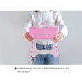thumbnail image 4 of Yuarrent Taburete plegable, asiento pequeño de plástico, silla portátil para terminar, acampar, actividades al aire libre Conjuntos de muebles de dormitorio Rosado Yuarrent HA024157-01, 4 of 4