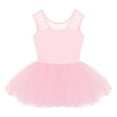 thumbnail image 5 of TiaoBug Kids Girls Mesh Spliced Ballet Tutu Dress Cutout Back Gymnastics Skirted Leotard Ballerina Dancewear Pink 6, 5 of 7