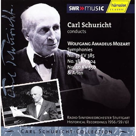 Carl Schuricht - Symphonies 35 38 & 40 - Music & Performance - CD