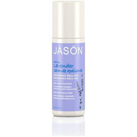 Jason Roll-On Deodorant, Lavender Tea, 3 Oz