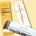 thumbnail image 3 of Madagascar Vanilla Incense Sticks (80 Scent Sticks) Charcoal Free, Uses Upcycled Flowers, 3 of 4