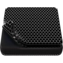 Gel Seat Cushion, Cooling (Super Large & Thick), Breathable Honeycomb Design Absorbs Pressure Points, Gel Cushion for Office Chair, Home Car seat Cushion for Wheelchair
