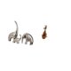 thumbnail image 5 of Escultura De Cerámica De Elefante Y Animales, Estatua Coleccionable, Adorno Para El Hogar, Estante, Soporte De TV, Dormitorio, Estantería, Decoración., 5 of 8