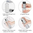 thumbnail image 3 of Myriann 100ML Kitchen Oil Spray Bottle Glass Oil Pot Stainless Steel Olive Oil Sprayer Leak-proof Drops BBQ Oil Dispenser Cooking Tools, 3 of 7
