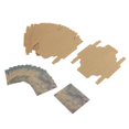 thumbnail image 2 of S SERENABLE 12 Set Printed Jewelry Necklace Earring Packing Box Gift Pattern B Wave Pattern B, 2 of 8