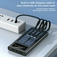 thumbnail image 5 of Solar Power Bank ,DFITO 20000mAh USB Portable Waterproof Charger with Dual 5V USB Ports, 2 LED Light Flashlight and Compass Battery Pack for Cell Phone, 5 of 10