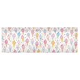 thumbnail image 6 of Yayeee Kitchen Valance Rod Pocket 54" x 18" Living Room Window Curtain, Colorful Ice Cream Pattern, 6 of 6