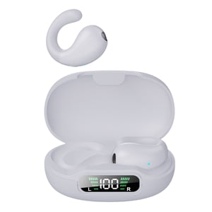 Bluetooths Earbuds, 3D HiFi Stereo Over Ear Headphones with Charging Case, Touch Control Wirelessly Earphones Noise Reduction for Workout Running Gym