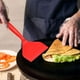 thumbnail image 2 of Espátula de Silicona para Tortitas, Pala para Tortilla, Espátula para Huevos, Pescado, Tortitas, Raspador de Cocina, Negro, 2 of 5