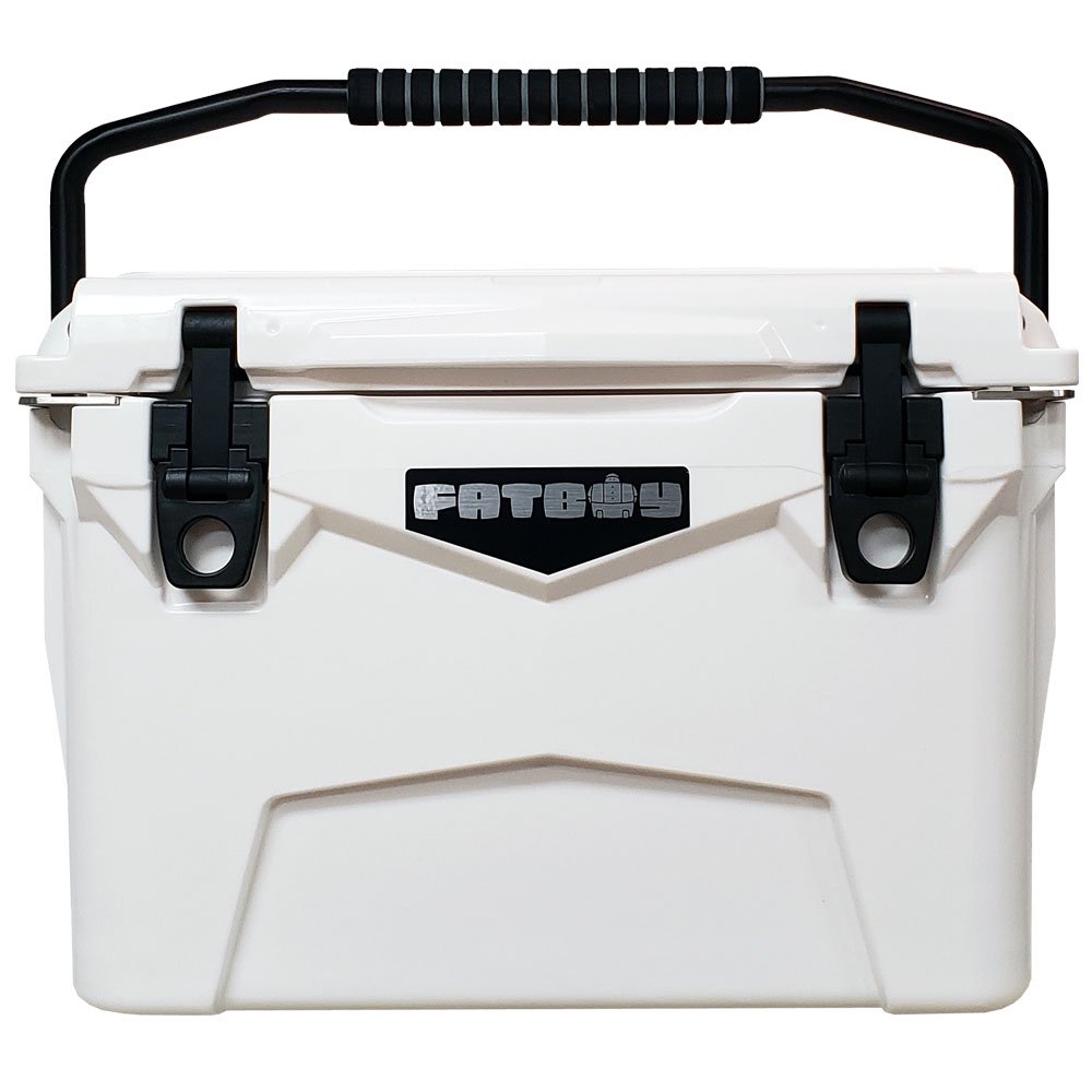 Fatboy 20 Quart Roto Molded Hard Sided Cooler White