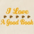 thumbnail image 4 of CafePress - Love Books Tote Bag - Unisex Canvas Tote Bag, Beige, 1-Piece, 4 of 9