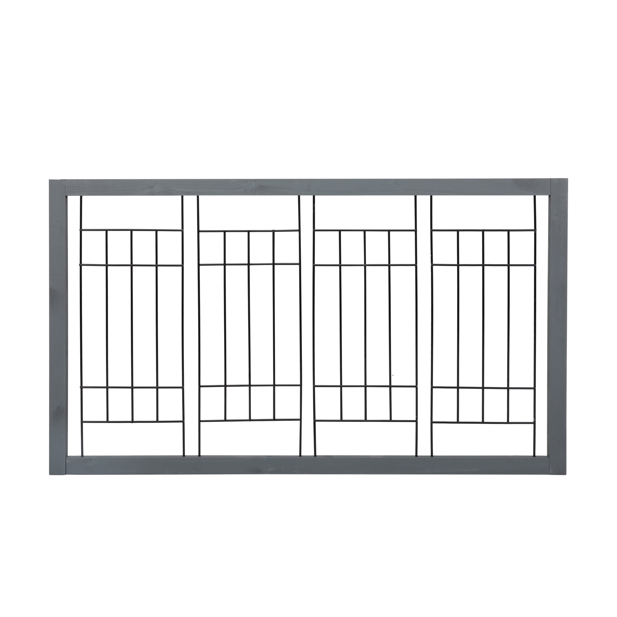 Pefilos Freestanding Dog Gate 38"-71" Adjustable, Wood Pet Gate for Indoor Dogs Fence for Doorways, Stairs, Gray Pefilos Freestanding Dog Gate 38"-71" Adjustable, Wood Pet Gate for Indoor Dogs Fence for Doorways, Stairs, Gray