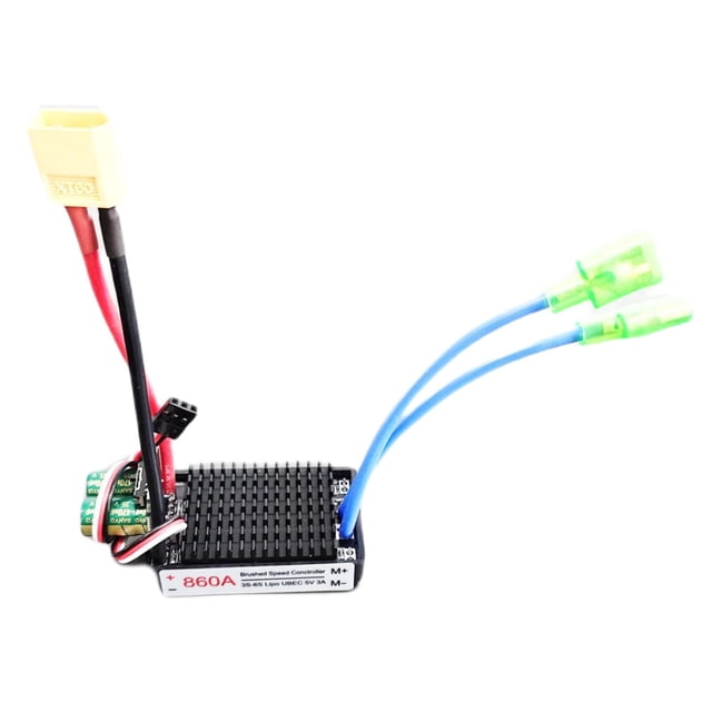 860A 12V-24V cepillo ESC reemplazo de potencia RC ESC vehículo barco coche XT60 CUTICAT Reemplazo RC ESC