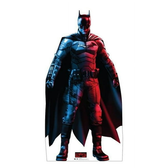 73 x 39 in. Batman Lifesize Cardboard Cutout, The Batman Movie 2022