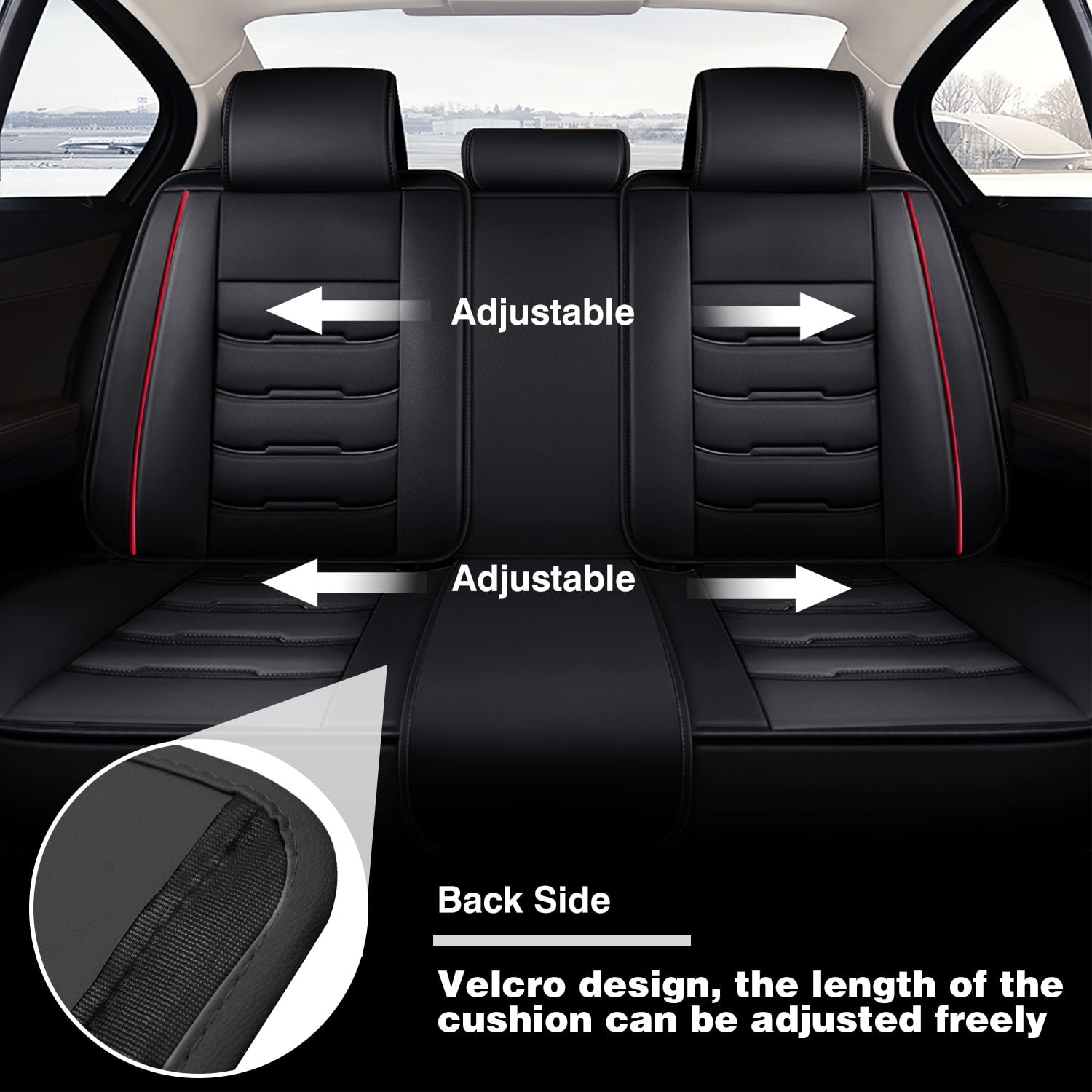 For Dodge Ram 1500 2009-2023 2500 3500 Crew Cab Pickup Truck Car Car Seat Covers 5 Seats Full Set Cushion Cover Leather