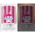 thumbnail image 2 of Caroline's Treasures BB9061CNL Ice Cream Cone Cake Ceramic Night Light, 6x4x3", multicolor, 2 of 2