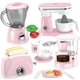 thumbnail image 1 of Set de accesorios de cocina Play Shemira con cafetera, color rosa, 1 of 7