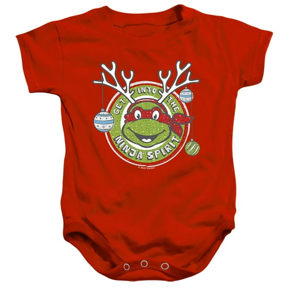 Teenage Mutant Ninja Turtles Christmas Into The Ninja Spirit Unisex Infant Snap Suit for Baby