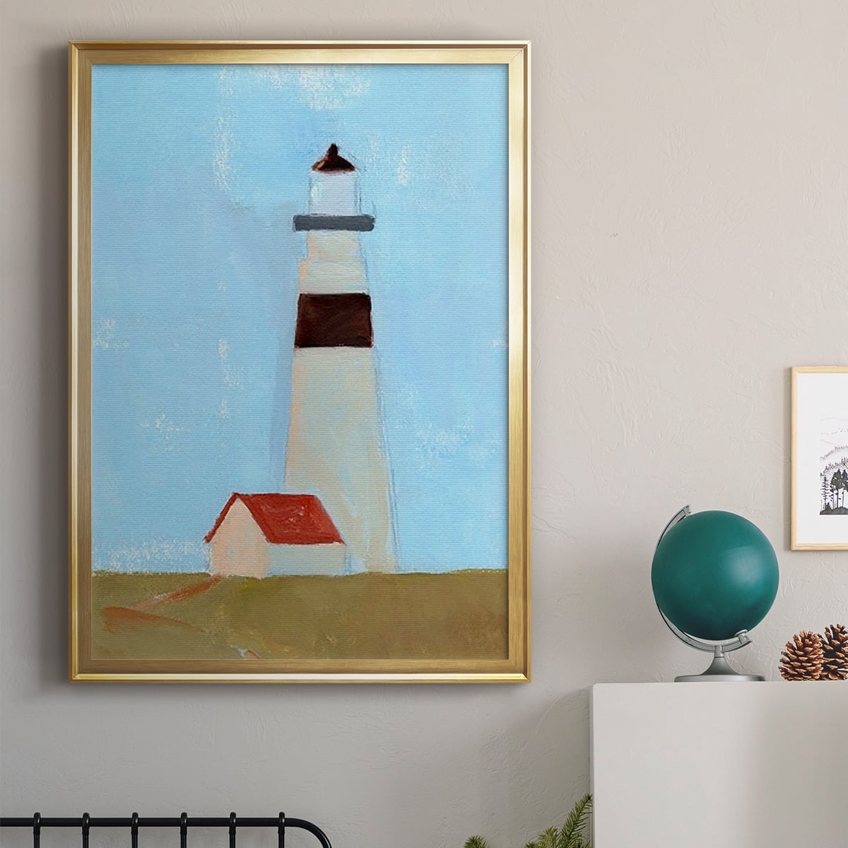 Lookout Point II Premium Framed Print, in Gold, Black, or Silver - Ready to Hang