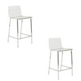 thumbnail image 1 of Plata Import Clear Counter Stool Chrome Legs - SET OF 2, 1 of 4