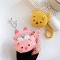 thumbnail image 3 of LEWOTE Airpods Silicone Case Compatible with Apple Airpods 1&2 Funny Cute 3D Anime Cover[DSN 3D Cartoon Avatar Series](Cute Piglet), 3 of 3