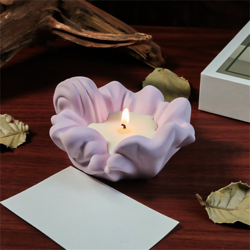 Aurgiarme Flexible Sturdy Silicone Molds Fashion Accessory for Making Unique Shaped Candle and Home Decorations