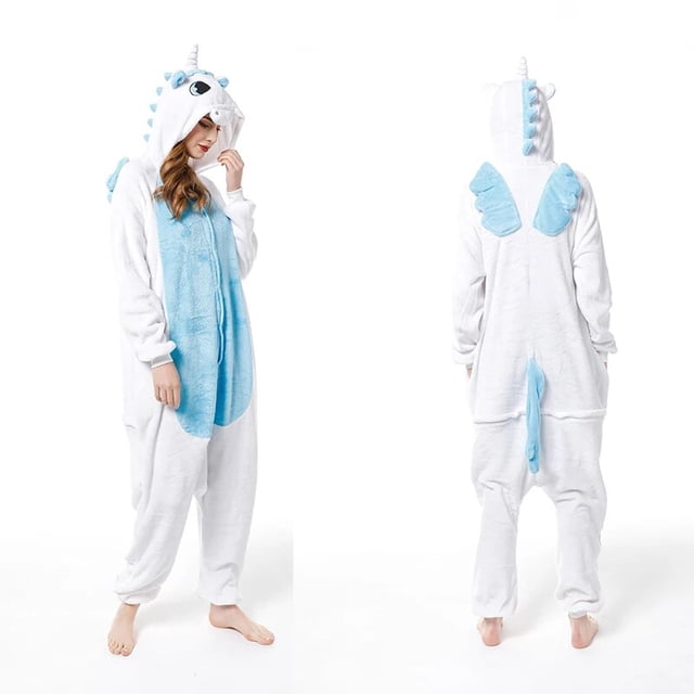 Pijamas de franela con capucha para niños y niñas, ropa de dormir con Pijama de animales de dibujos animados, Tigre, Koala, pijamas para chicos, Otoño e Invierno xuanjing unisex
