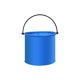 thumbnail image 2 of Cubo plegable para acampada y lavado de coches - Recipiente portátil de agua con asa para senderismo al aire libre, pesca y uso de emergencia, 2 of 9