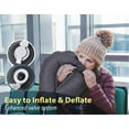 thumbnail image 4 of Trekology New Inflatable Neck Airplane Travel Pillow, 4 of 8
