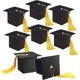 thumbnail image 1 of 20 piezas de adornos de caja de azúcar de caramelo de regalo de gorro de graduación para rellenar dulces de azúcar y chocolate, 1 of 5