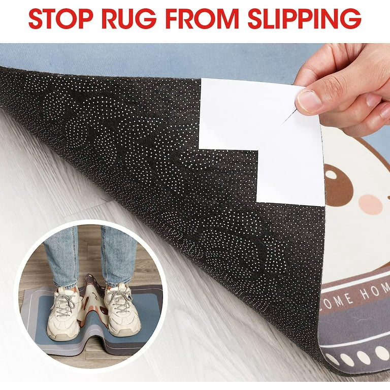 KAIWO Heavy-Duty Double-Sided Carpet Tape, (4 Inx30Yd) Perfect Rug Gripper